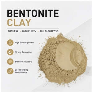 High Purity Heat & Acid Resistant Bentonite Powder