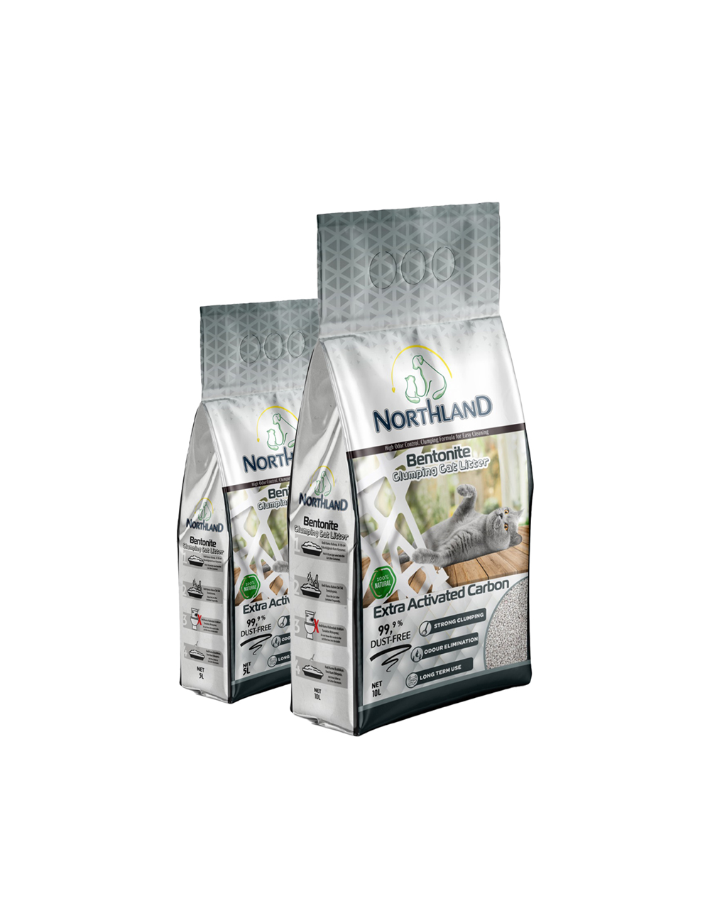 Northland Extra Activated Carbon Cat Litter