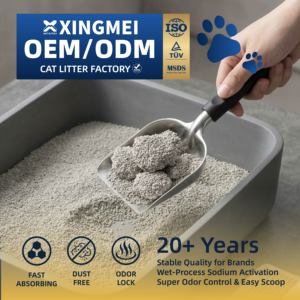 Low Dust Bentonite Cat Litter 5kg