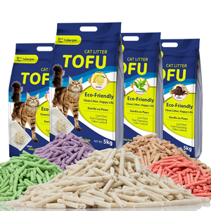 Advanced Odor Lock 99% Dust Free Tofu Cat Litter Sand Custom Logo