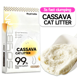 Corn Cassava Cat Litter Clumping