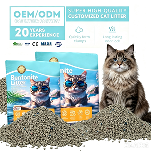 OEM Fast Absorbent Natural Bentonite Cat Litter