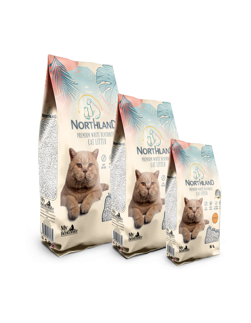 Northland Unscented White Bentonite Cat Litter
