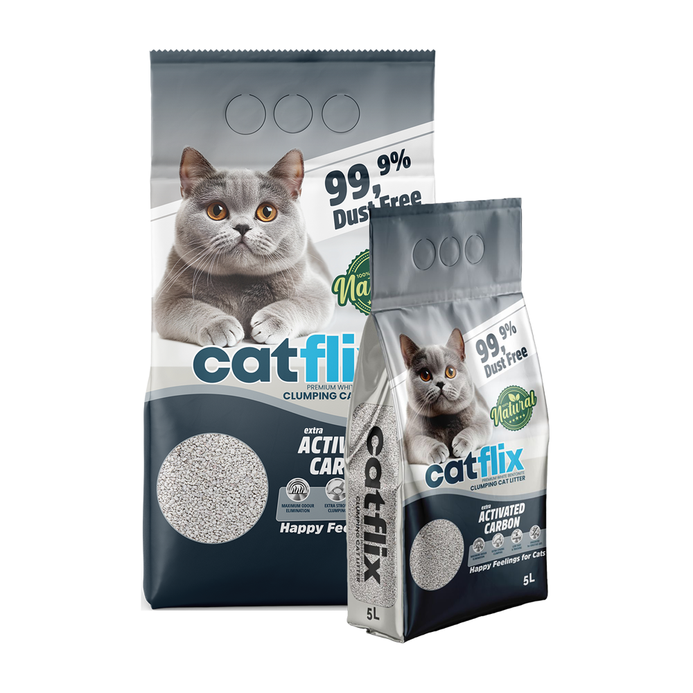 Catflix White Bentonite Cat Litter